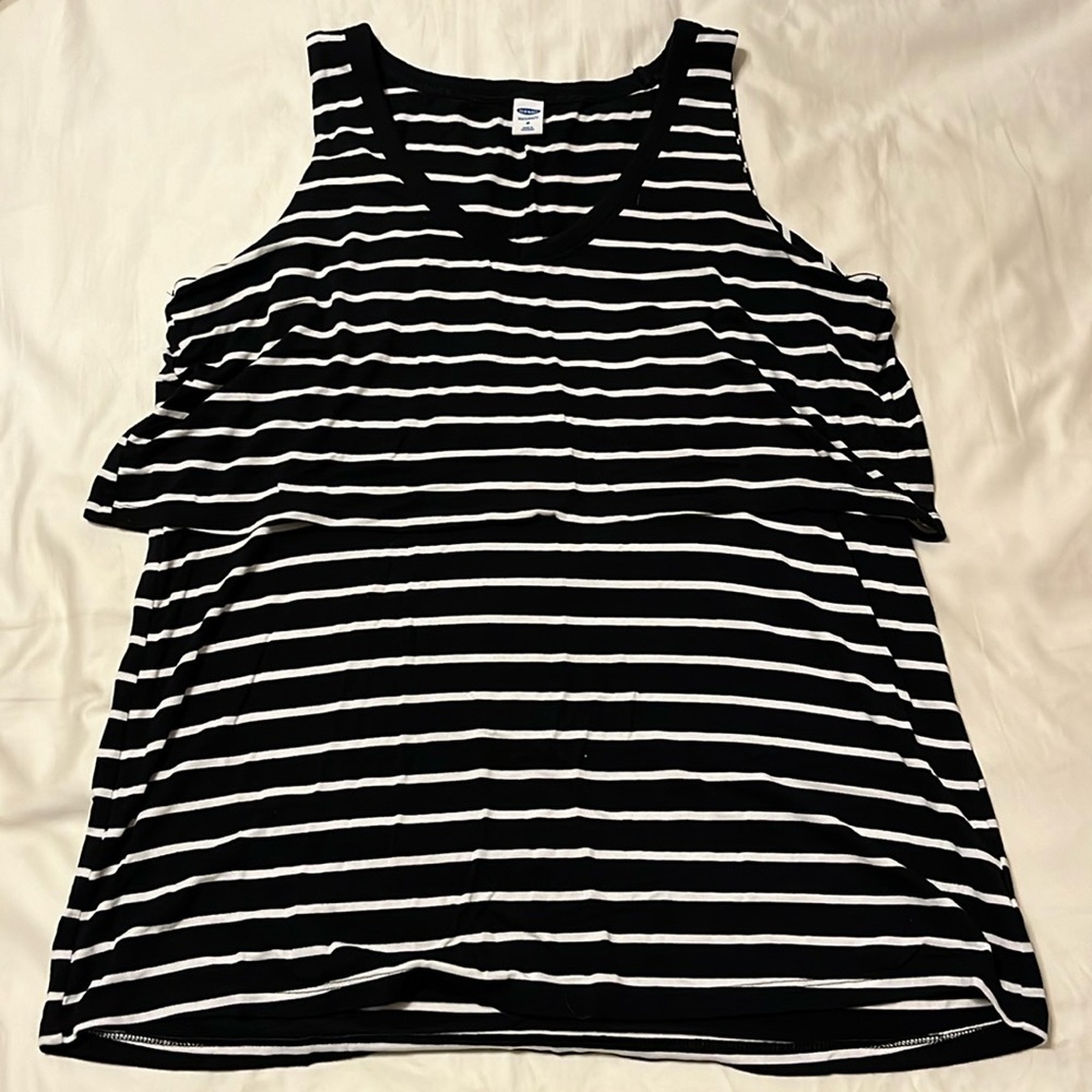 Striped Maternity Tank